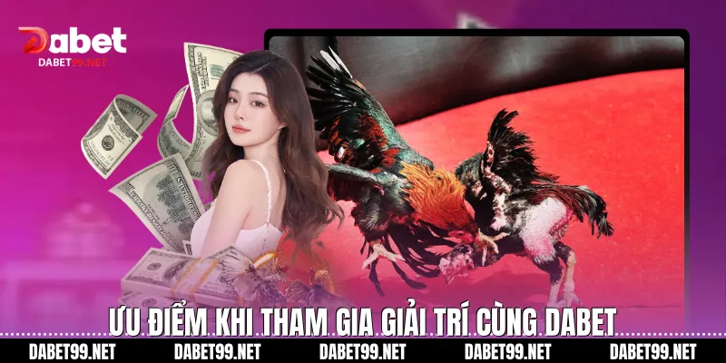 Ưu điểm khi tham gia giải trí cùng DABET